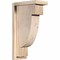 Ekena Millwork Alpine Smooth Corbel w/Backplate, Douglas Fir, 5 1/2"W x 10"D x 18"H COR06X10X18ALP01SDF - alternate 1